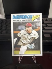 2026 Topps Heritage Diamondbacks Andrew Hoffman Rookie card. rookie card picture