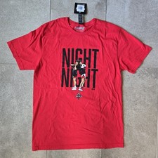 Las Vegas Aces A'ja Wilson Night Night WNBA Red T Shirt Sz M HTF