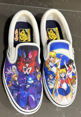 RARE Mens 8 / Womens Size 9.5 - Vans X Sailor Moon Pretty Guardians Comfycush