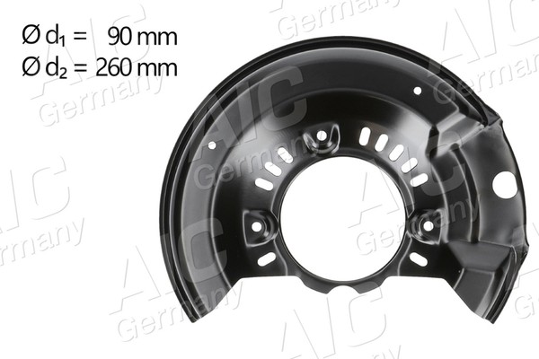 Spritzblech Bremsscheibe AIC 58106 Stahlblech FüR Toyota Yaris SCP10_ SCP10R-image