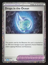 Drops in the Ocean 021/034 Holo Pokemon CLB Trading Card Classic