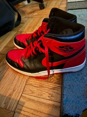 Nike Air Jordan 1.5 High OG The Return Bred Size 14 Black Red 768861-001 Banned