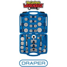 Draper 83717 Draper Expert Brake Caliper Piston Wind Back Kit (39 Piece)
