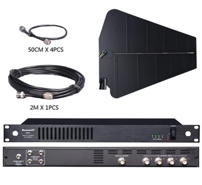 REMANTE Antenna Combiner for Sennheiser & shure Wireless In Ear Monitor System