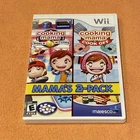 Cooking Mama Mama’s 2 Pack Nintendo Wii Video Game with Manual