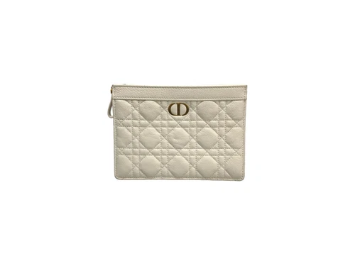 Dior Caro Cannage Souple Chaque Pochette Latte 5106UWHC 102150648
