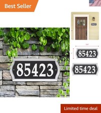 Nite Bright Ashland Reflective Address Numbers Sign