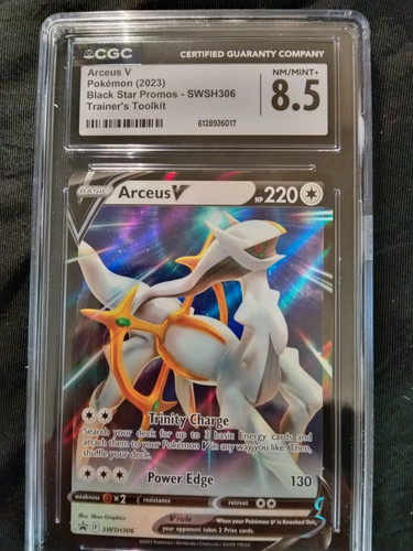 Arceus V graded CGC 8.5 for sale on eBay