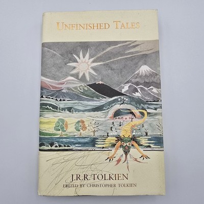 Unfinished Tales - Tolkien Illustrated cover, Harper Collins Hardback 2006