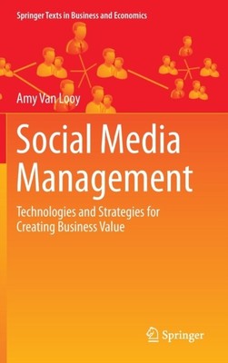 Social Media Management by Amy Van Looy (Hardback Book)