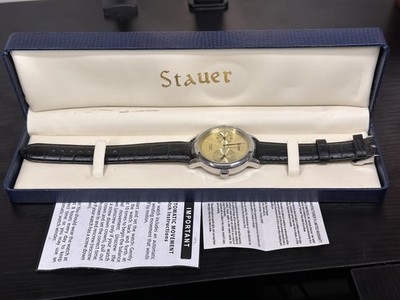 Stauer T686BLK 52 Jewel Automatic Watch - New in Box