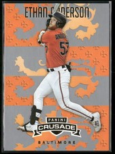 Ethan Anderson 2025 Panini Crusade Silver #170 Baltimore Orioles