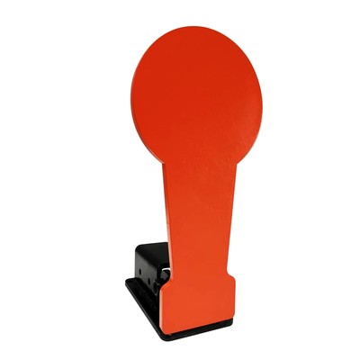 3/8'' AR500 12.8'' Classic Popper Steel Shooting Target, 6'' Plate Auto Reset ...