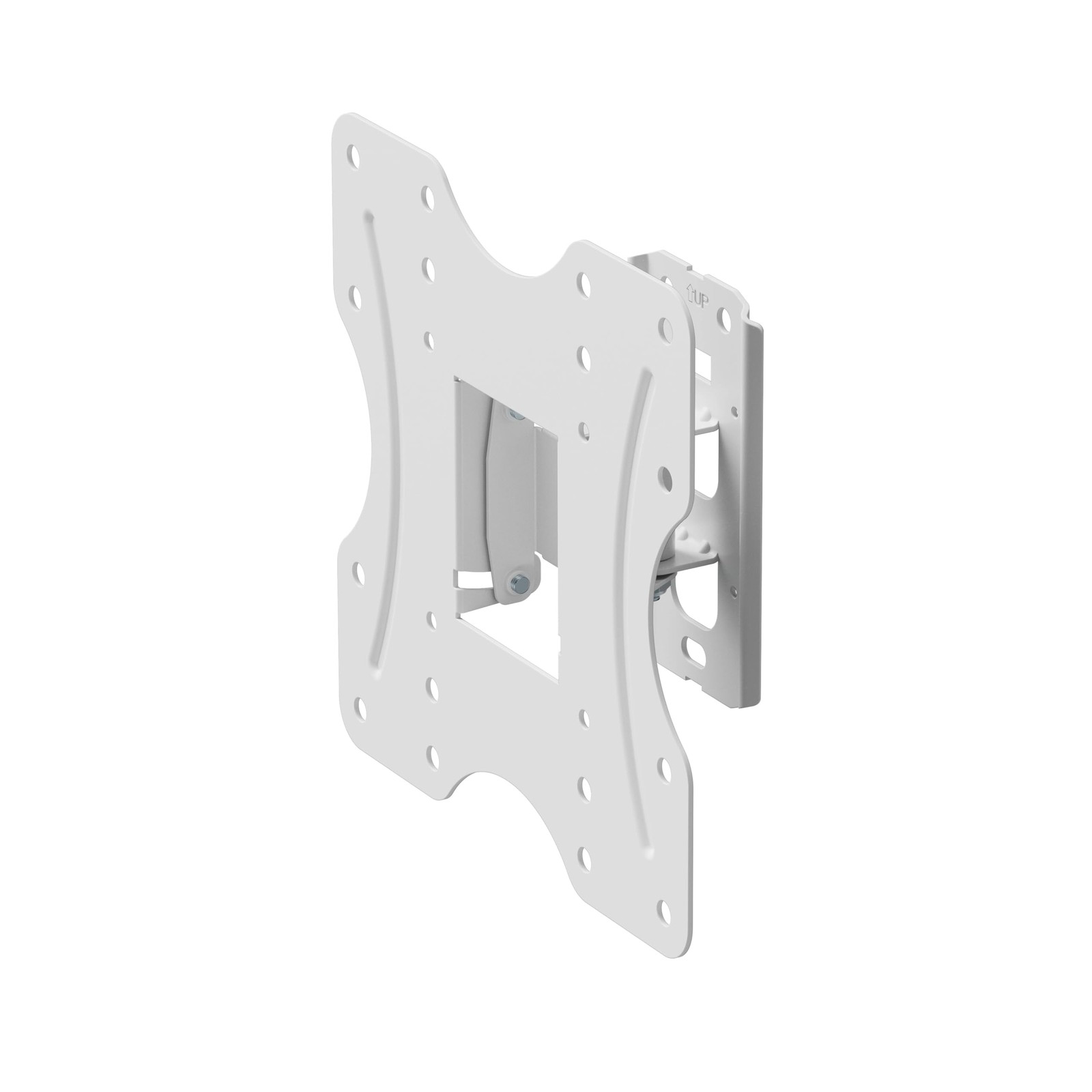 Supporto a parete TV PureMounts schienale girevole bianco 23-42 pollici VESA