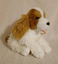Kids Preferred Cocker Spaniel Puppy Dog Brown White Stuffed Animal Plush 10"