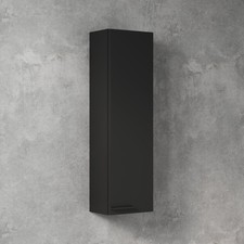 Celtic 700mm Wall Hung Mini Storage Cabinet - Matt Black