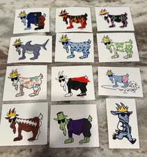 🐐 GOAT USA 12 pack Sticker lot  Goat USA sticker 🐐