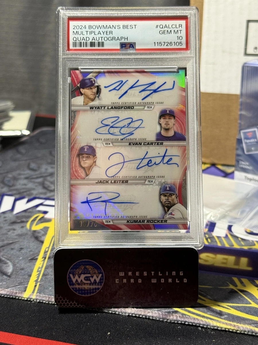 Jack Leiter Trading Cards for sale | eBay