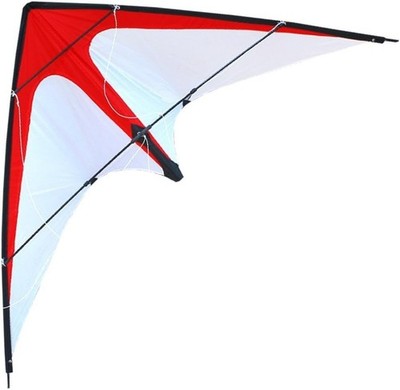 HENGDA KITE-Red Arrow 48 Inch Dual Line Stunt Kite for Kids and Adults, Outdo