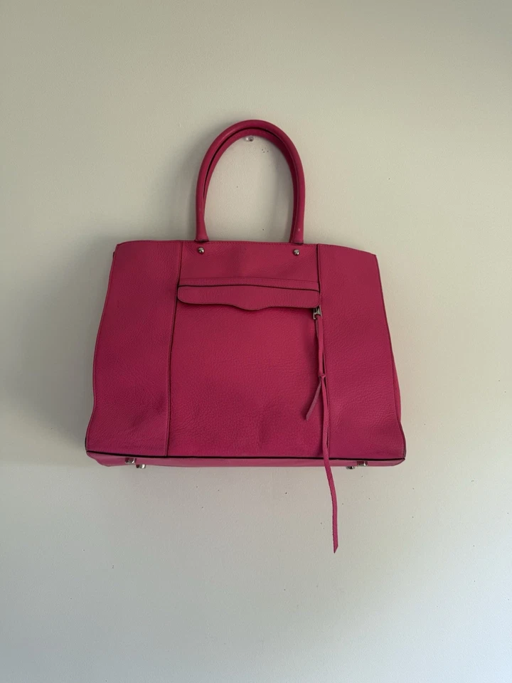 ✿ Rebecca Minkoff Pink Leather Tote Bag - Image 2 of 4