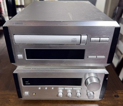 Yamaha Natural Sound Stereo Receiver RX-E100 & Disc CD Player CDX-E100. Tested
