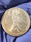 Spartan Warrior 1 Troy Oz .999 Fine Silver Round