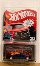 Hot Wheels 2018 Collector Edition Custom GMC Panel Van 1:64 Red/Blue Diecast