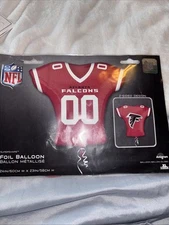 Anagram Atlanta Falcons Football 26" Jersey Foil Super Shape Balloon, Red White