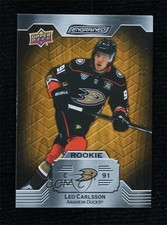 2023-24 Upper Deck Engrained Rookies 91/399 Leo Carlsson #165 1da6