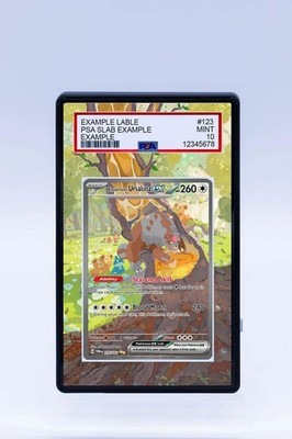 Bloodmoon Ursaluna EX 216 Pokemon Extended  Artwork For PSA CGC BGS or TAG