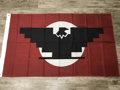 United Farm Workers Flag 3x5 ft UFW Union Black Eagle Logo Protest NorCal