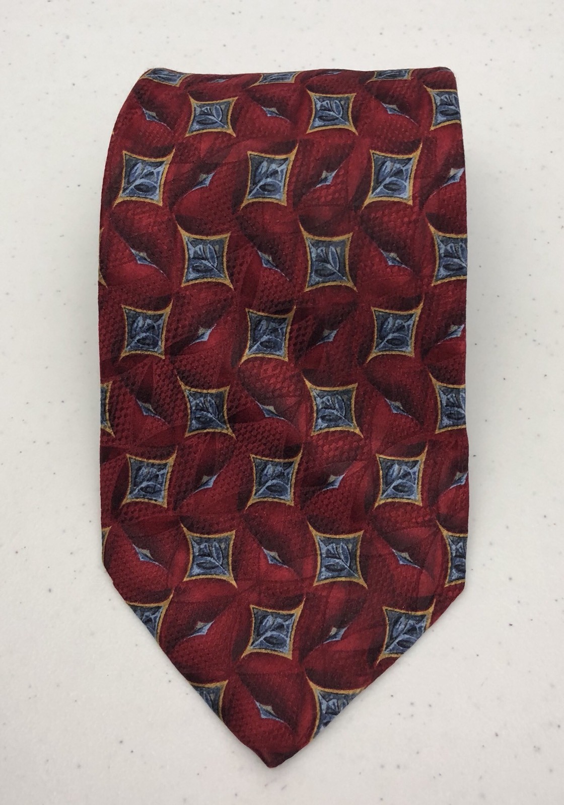 Robert Talbott Studio Tie Red Multicolor 100% Sil… - image 3