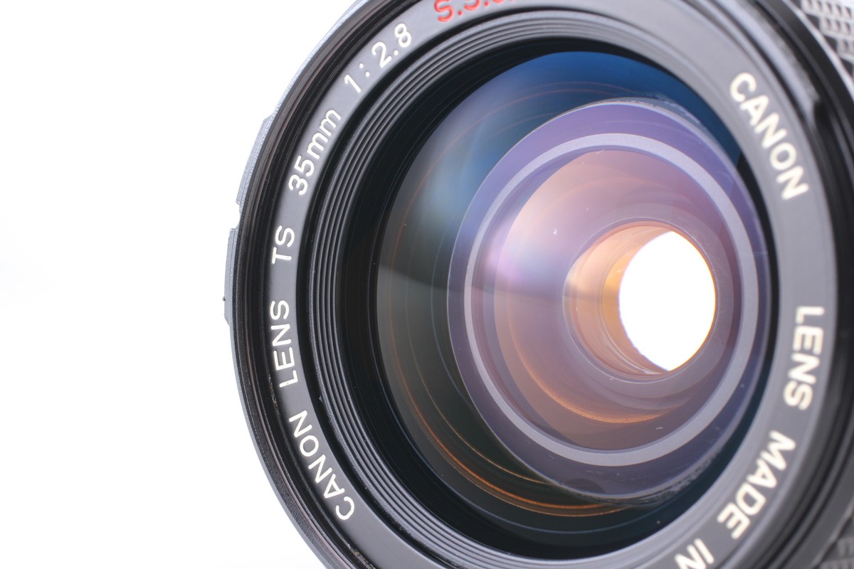 Top MINT/ Case] Canon TS 35mm f2.8 S.S.C. SSC Wide FD Mount