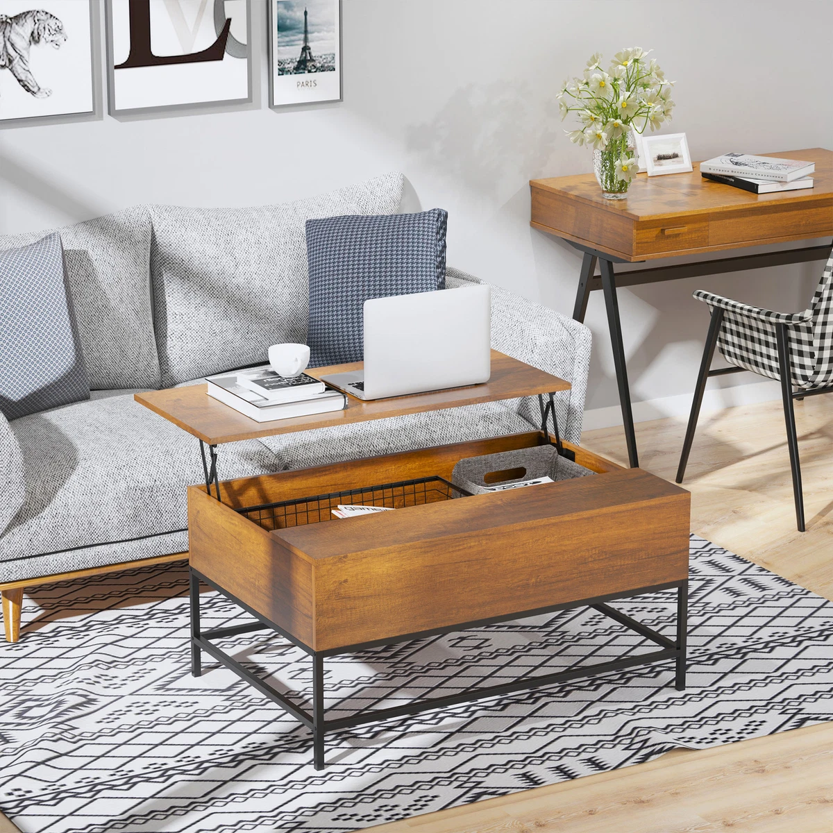 Industrial Coffee Table West Elm