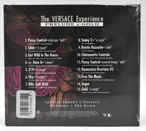 Prince - The Versace Experience: Prelude 2 Gold (CD, 2019) - Factory Sealed - Picture 2 of 2