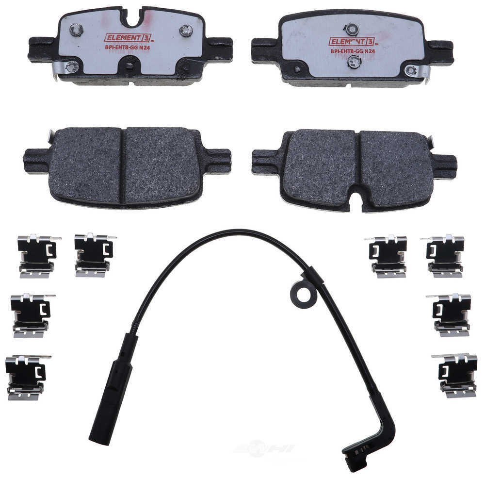 Disc Brake Pad Set-Element3 Hybrid Technology Raybestos EHT2174H