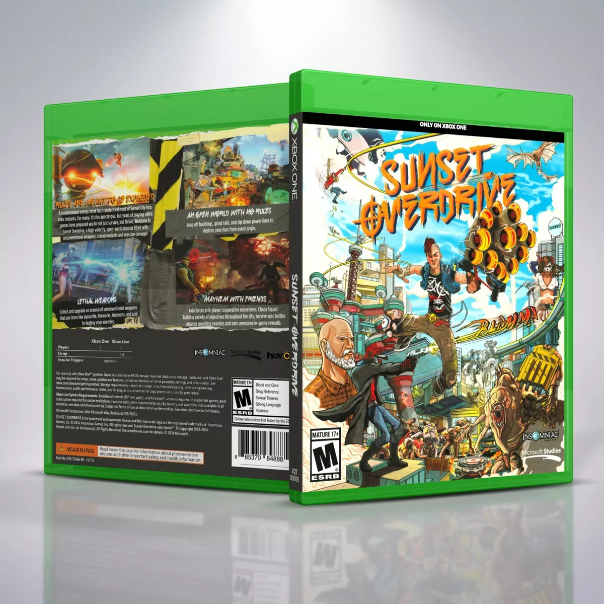 Watch: Sunset Overdrive - Gameplay Trailer