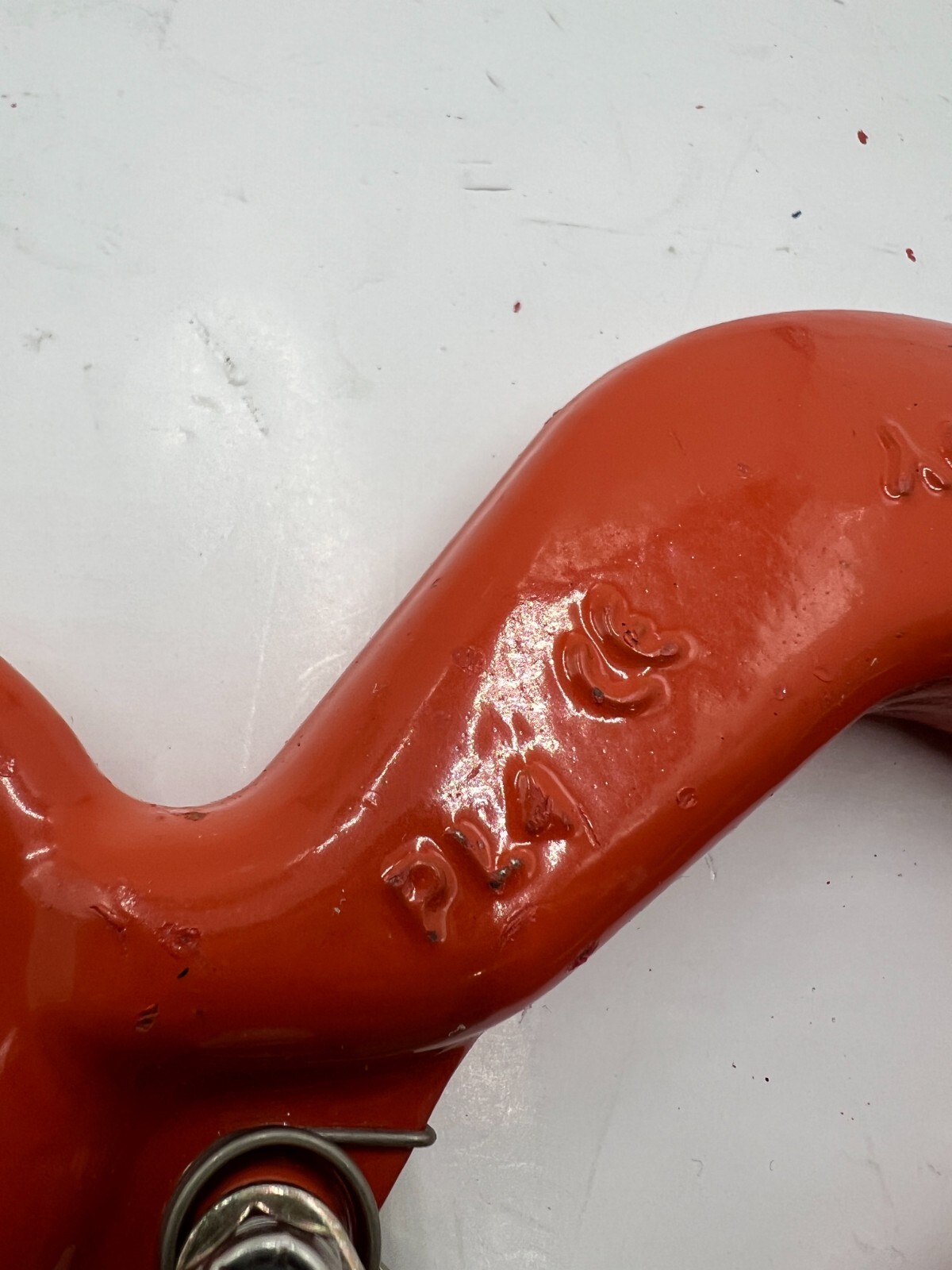 Campbell 3924515PL #25 WLL 3 Ton Alloy Eye Hoist Hook w/ Latch 6000LB LOAD LIMIT