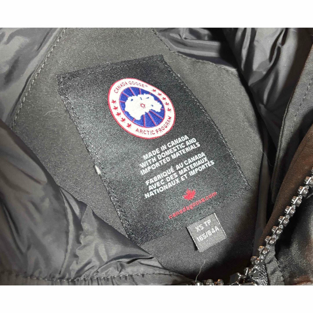CANADA GOOSE CANADA PIUMINO D'OCA MONTEBELLO PARKA FELPA CON CAPPUCCIO XS NERO 2530L DAL GIAPPONE