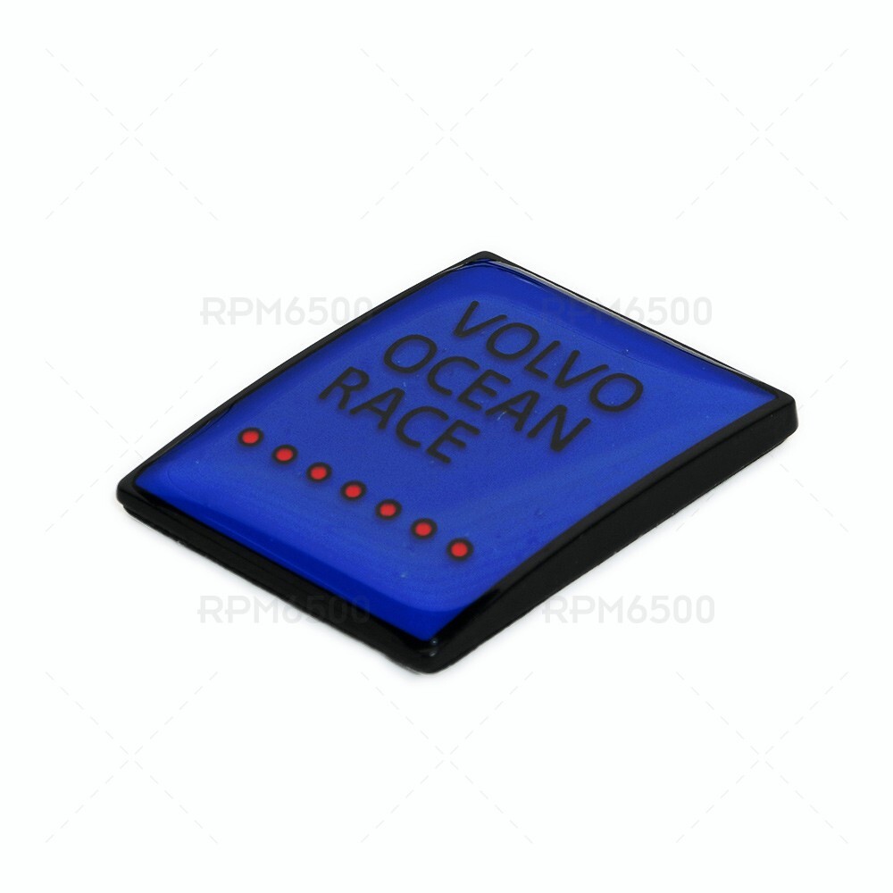 For VOLVO Rear Truck Ocean Race Blue Nameplate Logo Emblem Badge