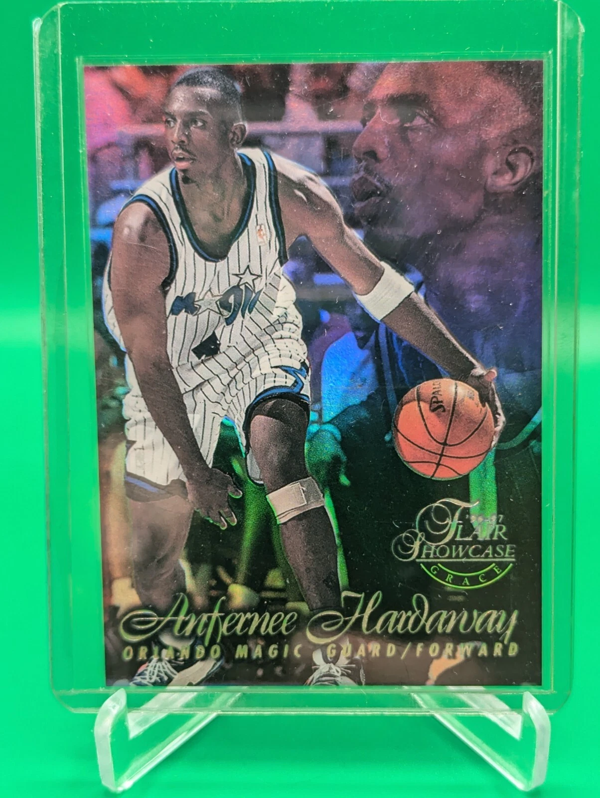 Anfernee Hardaway 1996-97 Flair Showcase Row 1 Seat #1