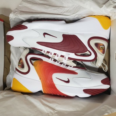 Nike Zoom 2k White White Red Orewood Maroon Men S Running Ebay
