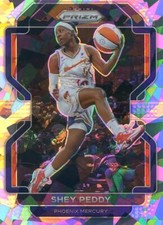 2022 Panini Prizm WNBA SHEY PEDDY #94 ICE PRIZM SP MERCURY