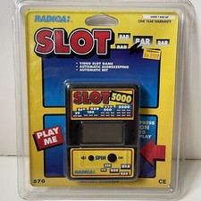 NEW Vintage Radica Video Slot 5000 Model 570 Handheld Electronic Game Sealed