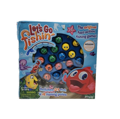 Lets Go Fishin Game DAMAGED BOX