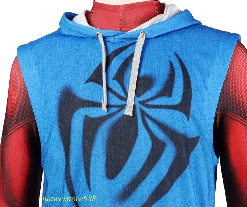 Disfraz de Araña Escarlata Spider-Man Juegos con disfraces Mono Halloween Adulto Foto 2 de 4