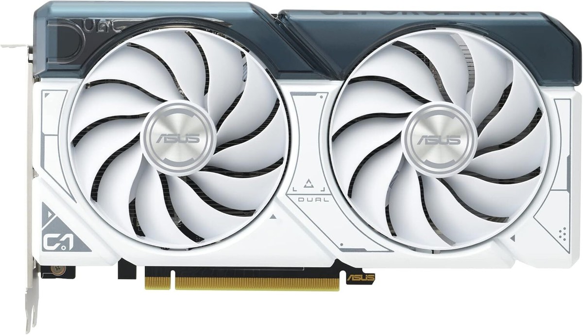 ASUS GeForce RTX 4060 8GB Dual White OC GDDR6 Video Graphics
