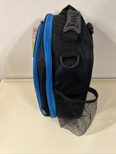 IGLOO Maxcold Vertical Lunch Cooler Bag (Black/Blue) 5 Cans Max Capacity - Picture 3 of 3