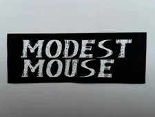 Modest Mouse Cloth Patch Sew On Badge Approx 5.5" X 2" (CP330)