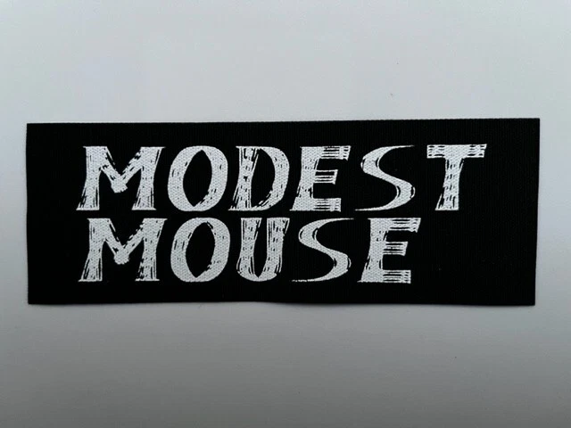 Modest Mouse Cloth Patch Sew On Badge Approx 5.5" X 2" (CP330)